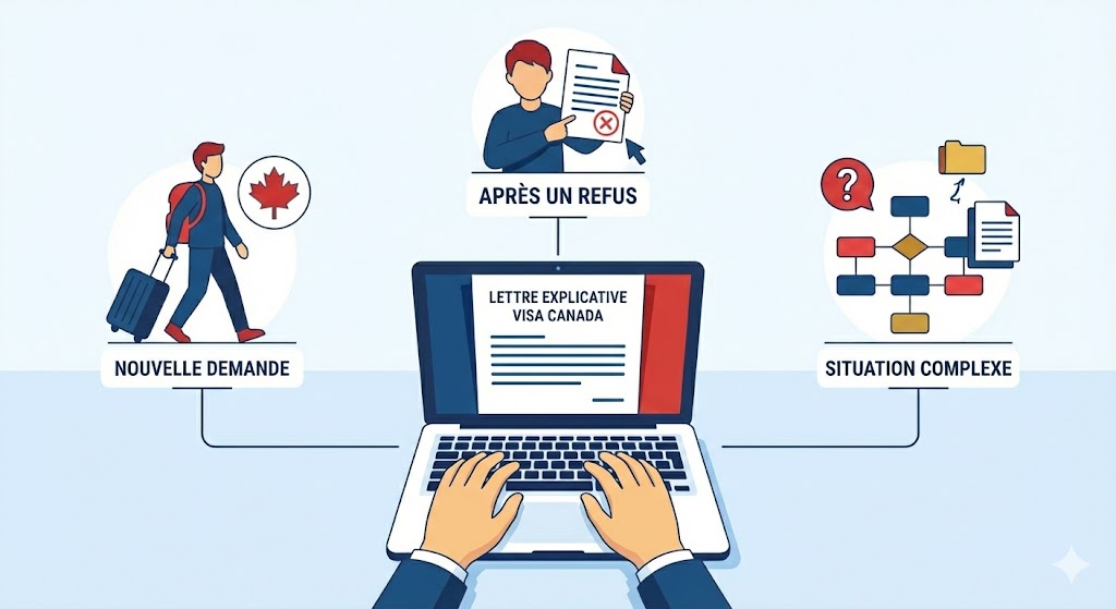 lettre explicative visa visiteur canada