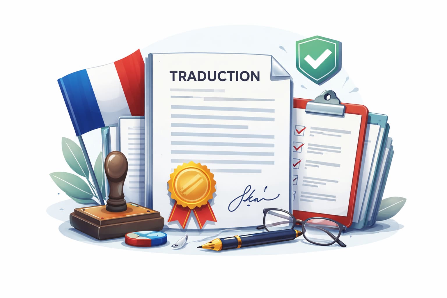 traduction certifiee et documents